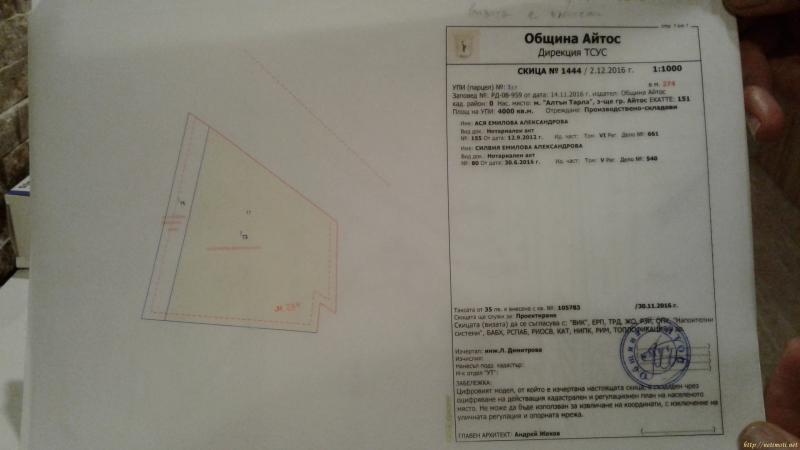 Снимка 5 на парцел в Бургас област - гр.Айтос в категория недвижими имоти продава - 4000 м2 на цена  170000 EUR 