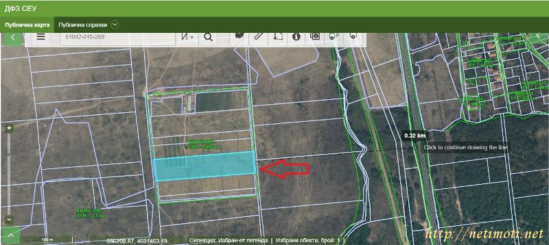Снимка 0 на земеделска земя в Бургас област - с.Равадиново в категория недвижими имоти продава - 8450 м2 на цена  199000 EUR 