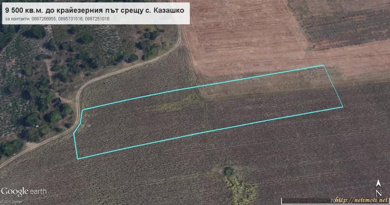 Снимка 1 на парцел в Варна област - с.Тополи в категория недвижими имоти продава - 9500 м2 на цена  0 EUR 