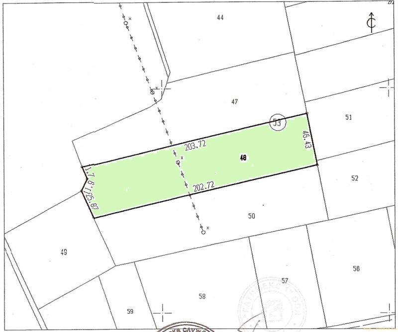 Снимка 2 на парцел в Варна област - с.Тополи в категория недвижими имоти продава - 9500 м2 на цена  0 EUR 