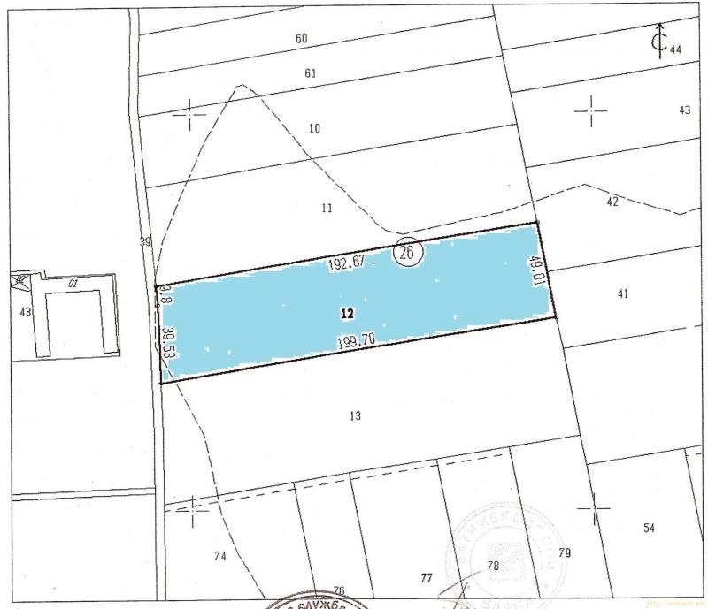 Снимка 3 на парцел в Варна област - с.Тополи в категория недвижими имоти продава - 9599 м2 на цена  0 EUR 