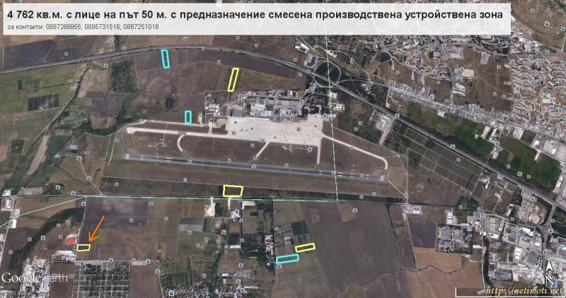 Снимка 3 на парцел в Варна област - с.Тополи в категория недвижими имоти продава - 4762 м2 на цена  0 EUR 