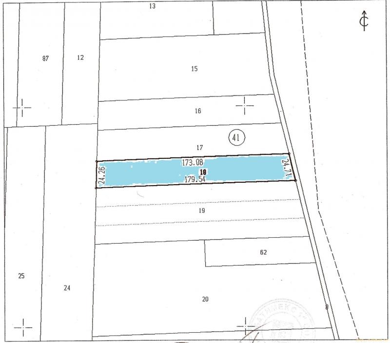 Снимка 3 на парцел в Варна област - с.Тополи в категория недвижими имоти продава - 4269 м2 на цена  0 EUR 