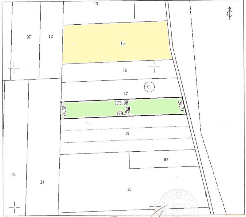 Снимка 4 на парцел в Варна област - с.Тополи в категория недвижими имоти продава - 8550 м2 на цена  0 EUR 
