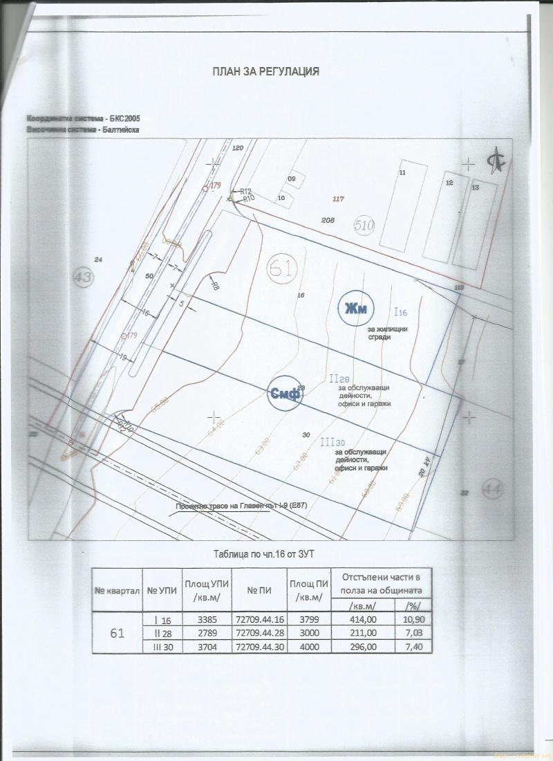 Снимка 1 на парцел в Варна - Западна Пром. Зона в категория недвижими имоти продава - 3704 м2 на цена  0 EUR 