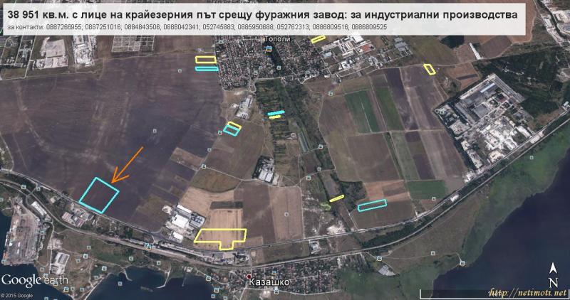 Снимка 2 на парцел в Варна - Западна Пром. Зона в категория недвижими имоти продава - 38951 м2 на цена  0 EUR 