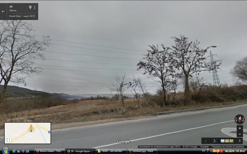 Снимка 8 на парцел в Варна област - с.Аксаково в категория недвижими имоти продава - 1213 м2 на цена  0 EUR 