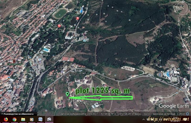 Снимка 6 на парцел в Благоевград област - гр.Сандански в категория недвижими имоти продава - 1225 м2 на цена  66000 EUR 