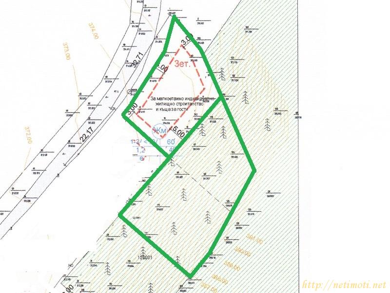 снимка на парцел в Благоевград област гр.Сандански