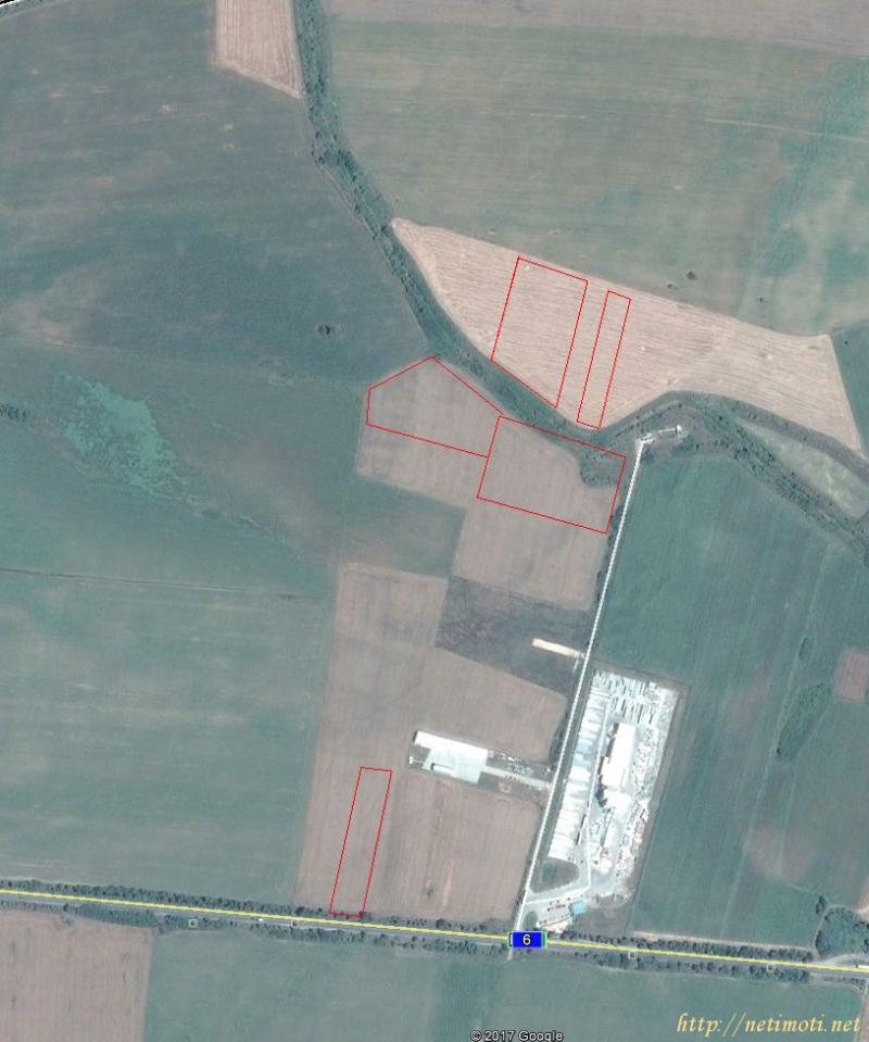 снимка на земеделска земя в София област с.Григорево