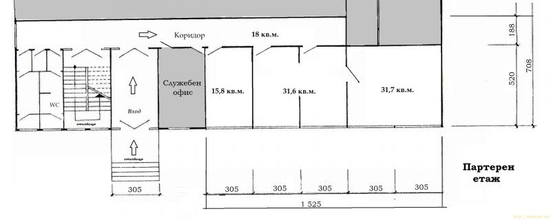 Снимка 1 на помещение в София - Оборище в категория недвижими имоти дава под наем - 90 м2 на цена  450 EUR 
